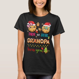 Camiseta Al Abuelo Rosa O Azul Le Encantan Las Galletas De 