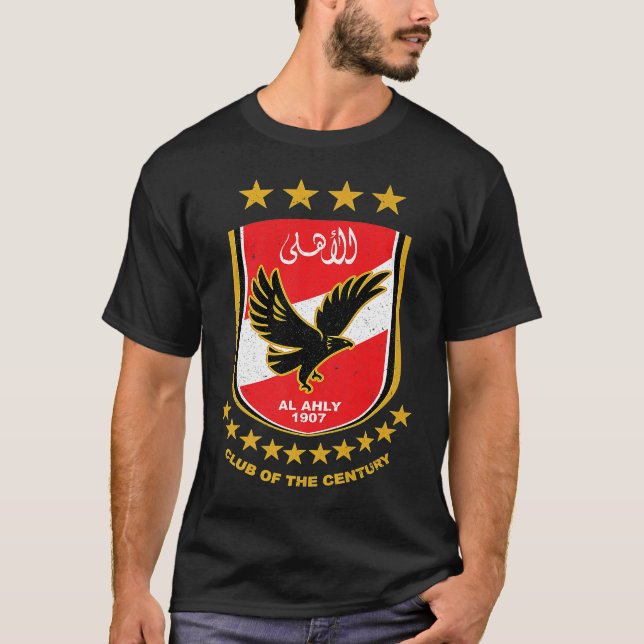 Camiseta Al Ahly Club Supporter Fan  Egypt Egyptian (Anverso)