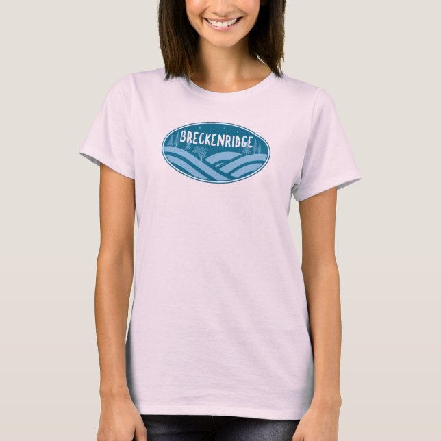 Camiseta Al aire libre de Breckenridge Colorado (Anverso)