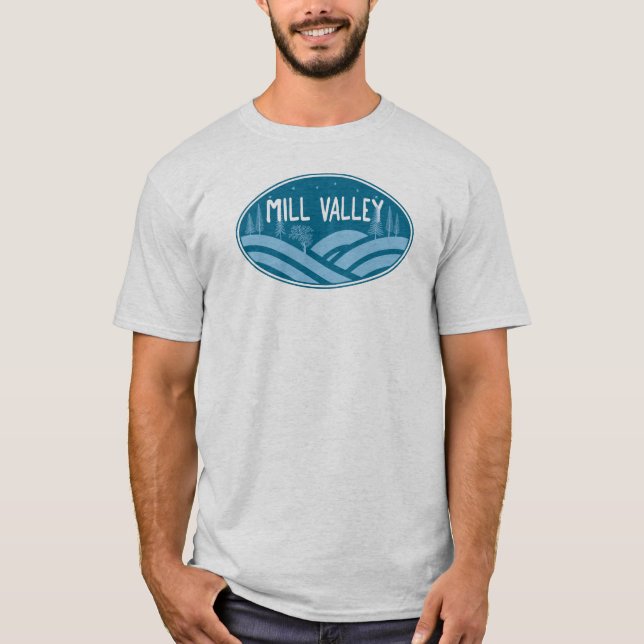Camiseta Al aire libre de Mill Valley California (Anverso)