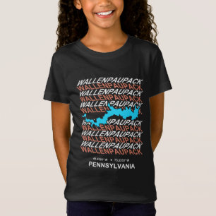 Camiseta Al aire libre del lago Wallenpaupack Pennsylvania