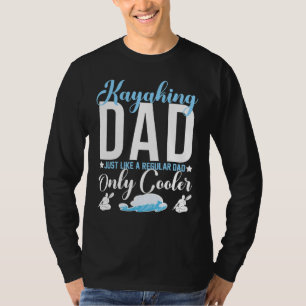 Camiseta Al aire libre del río Kayaking Dad