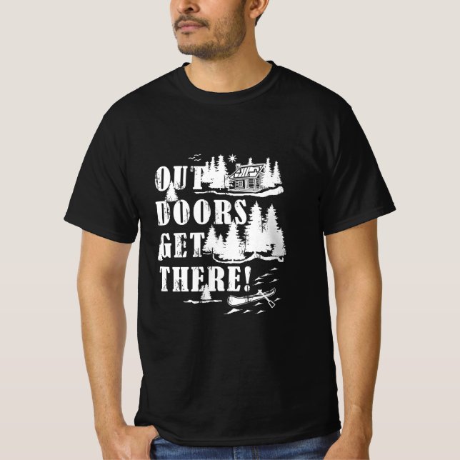 Camiseta Al Aire Libre, Get There Collage (Anverso)