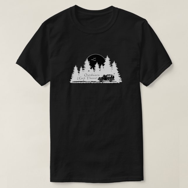 Camiseta ¡Al Aire Libre Llega! 4x4 (Diseño del anverso)