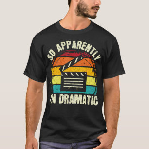 Camiseta Al Aparente SOY Amante Del Drama Musical Dramático