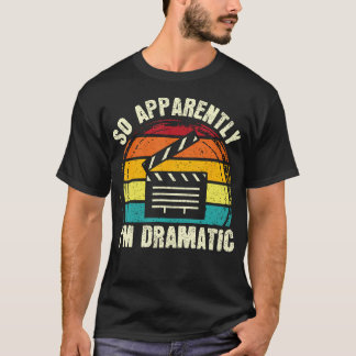 Camiseta Al Aparente SOY Amante Del Drama Musical Dramático