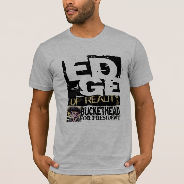 Camiseta al borde de realidad… (Anverso)