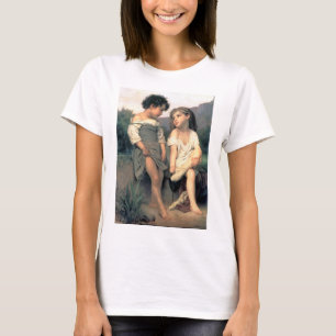 Camiseta Al borde del arroyo, Bouguereau