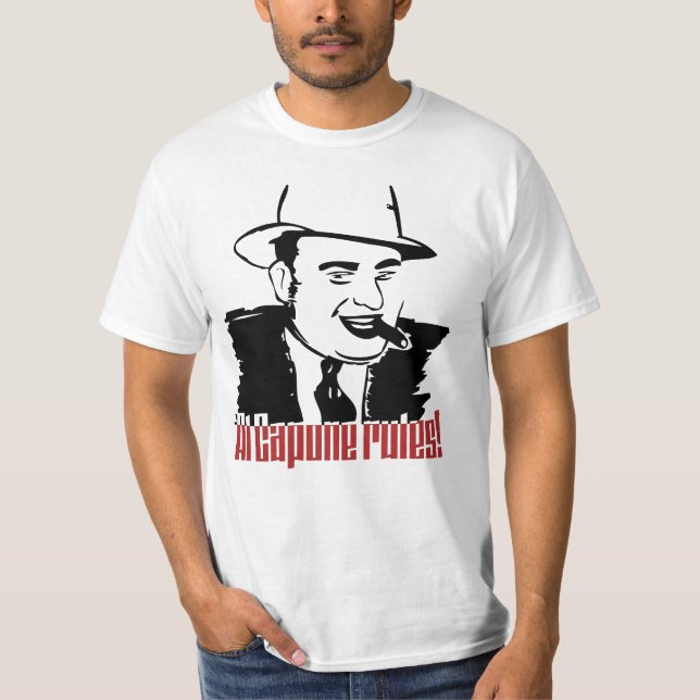 Camiseta Al Capone Rules (Anverso)