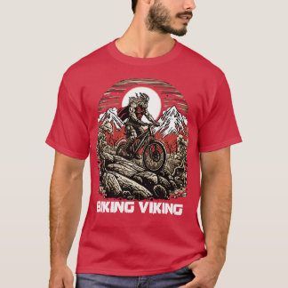 Camiseta al ciclismo viking le encanta el ciclismo de monta