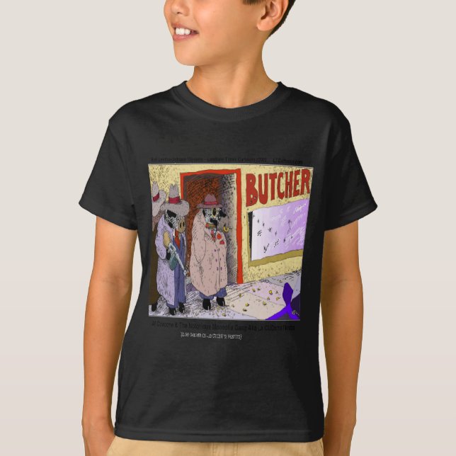 Camiseta Al Cowpone y las vacas divertidas de Moofia Gang (Anverso)