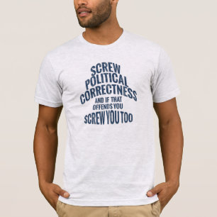 Camiseta Al diablo con la corrección política