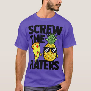 Camiseta Al diablo con los que odian Pizza Lover Comer Pizz