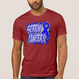 Camiseta Al diablo el estilo cómico del cáncer de colon