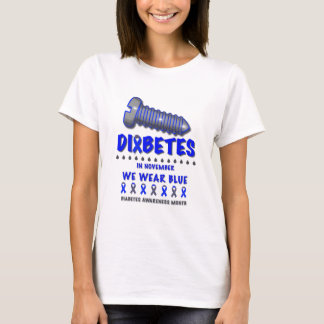 Camiseta Al diablo la diabetes en noviembre, usamos la conc