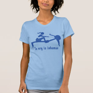 Camiseta "Al ergio está la camisa" del rower inhumano