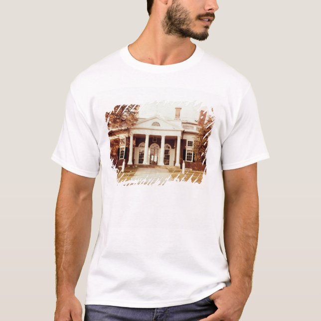 Camiseta Al este frente de Monticello (Anverso)