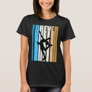 Camiseta Al Fanático Del Patinaje Sobre Hielo Retro De Guay