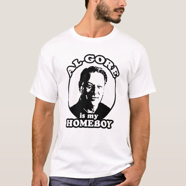 CAMISETA AL GORE ES MI HOMEBOY (Anverso)