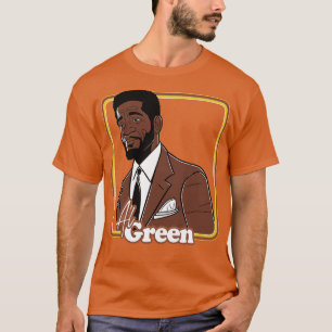 Camiseta Al Green Retro Estética de los años 70 Diseño de f