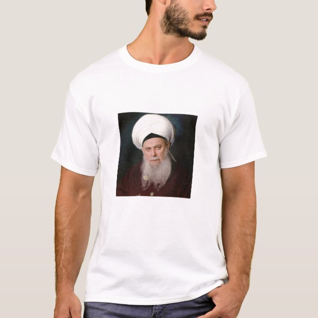 Camiseta Al-Haqqani de jeque Shaykh Sayyid Nazim de Maulana (Anverso)