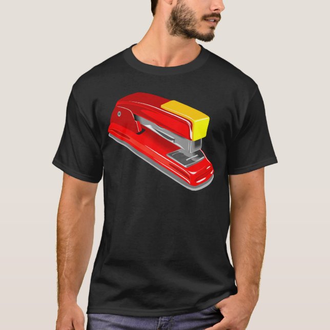 Camiseta Al igual que Staplers Stapler Teacher School Offic (Anverso)