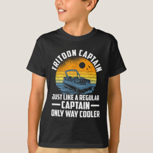 Camiseta Al igual que un capitán normal, solo que mucho más