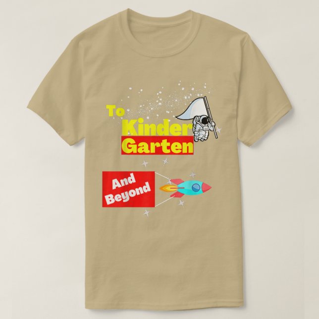 Camiseta Al Infinito Y Más Allá De Vuelta A La Escuela Infa (Diseño del anverso)