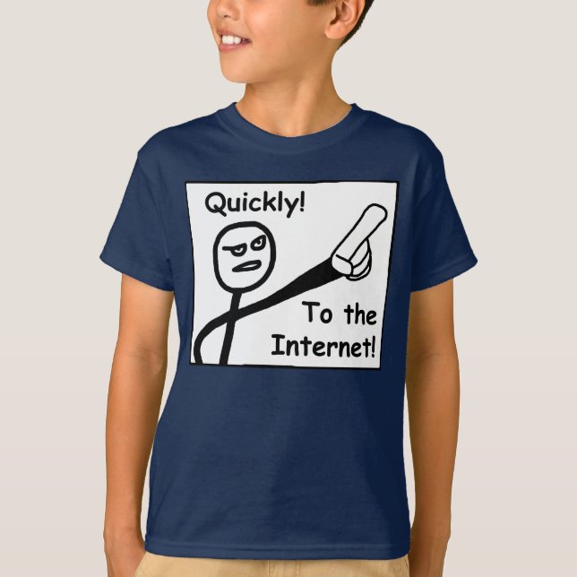 Camiseta Al Internet (Anverso)