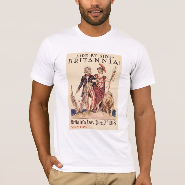 Camiseta "Al lado - Britaniania" (Anverso)