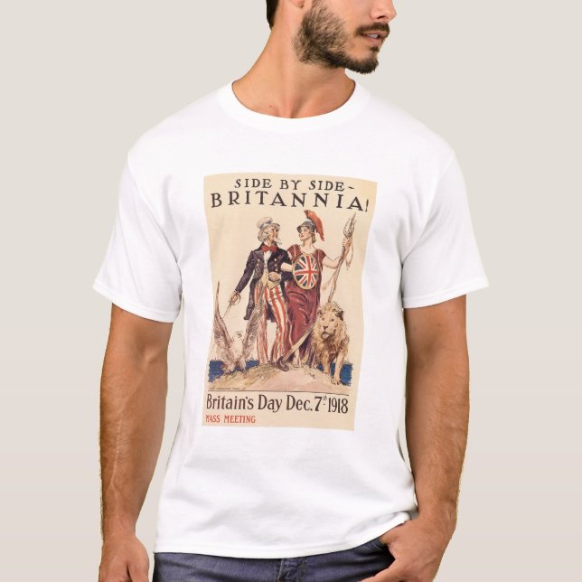 Camiseta "Al lado - Britaniania" (Anverso)