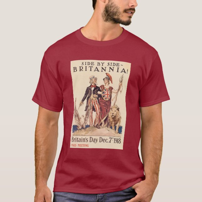 Camiseta "Al lado - Britaniania" (Anverso)