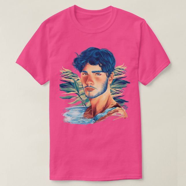 Camiseta al lado de la tierra me encanta esta barba azul (Diseño del anverso)