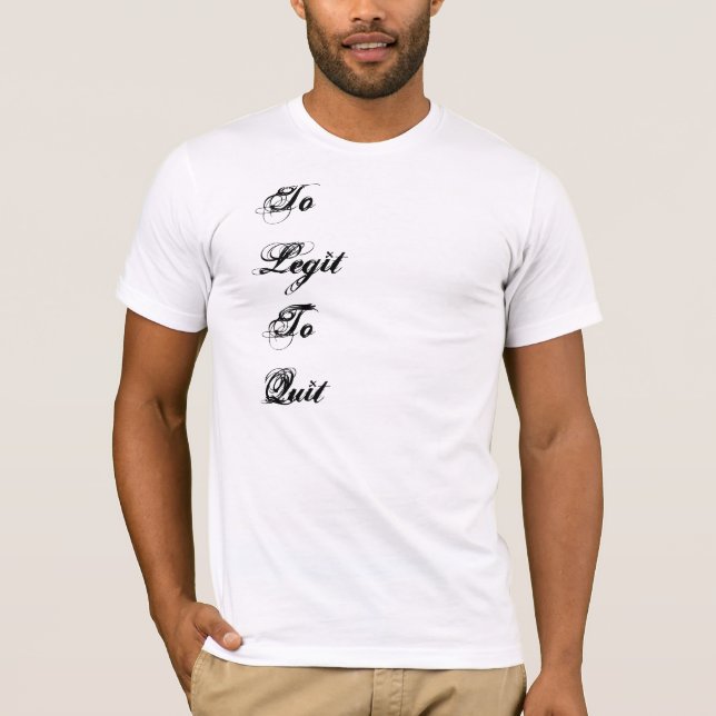 Camiseta Al legit a abandonar (Anverso)
