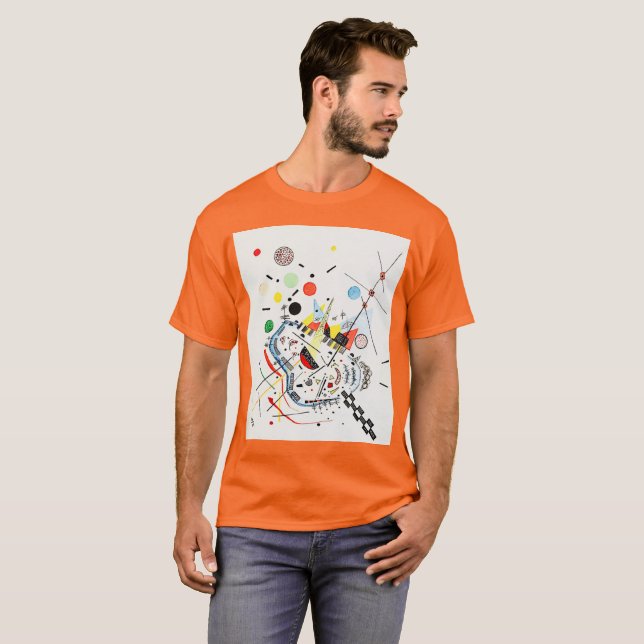 Camiseta Al mar y al sol - Kandinsky (Anverso completo)