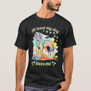 Camiseta Al Menos A Mi Perro Me Ama Labrador Recuperadores