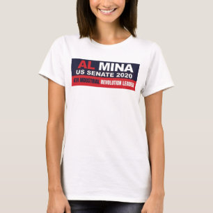 Camiseta Al Mina Mercadería del Senado de Estados Unidos