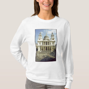 Camiseta Al oeste frente de la catedral de San Pablo,