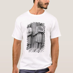 Camiseta Al oeste portal, puerta del sur, tímpano epicting