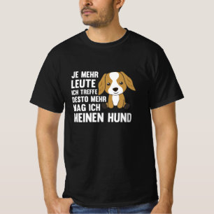 Camiseta Al perro pastor australiano no le gusta la gente