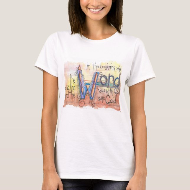 Camiseta Al principio (Anverso)
