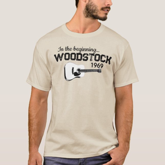 Camiseta Al principio WOODSTOCK (Anverso)