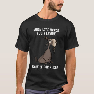 Camiseta Al propietario de la cabra le encanta el comercio