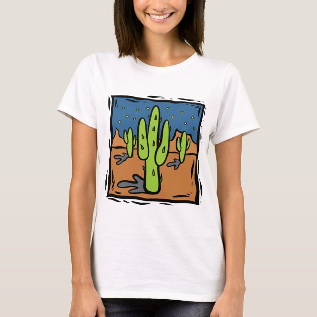 Camiseta al sudoeste del arte del diseño del (Anverso)