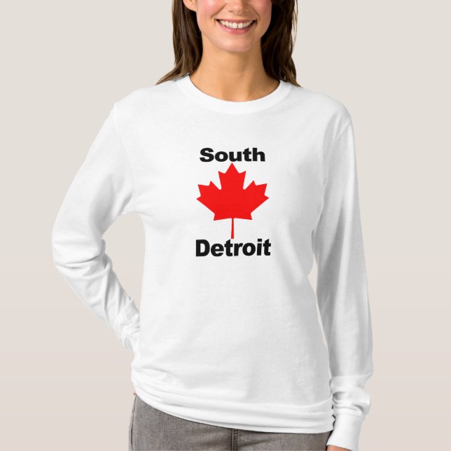 Camiseta Al sur de Detroit está... (Anverso)