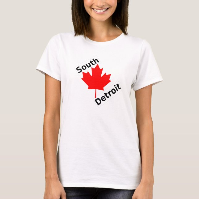 Camiseta Al sur de Detroit está... (Anverso)