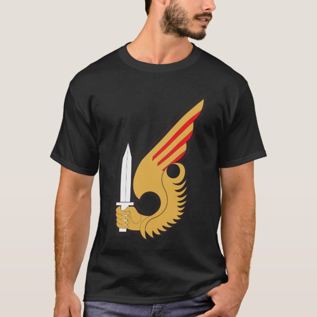 Camiseta ala aerotransportada del sur de Vietnam (Anverso)
