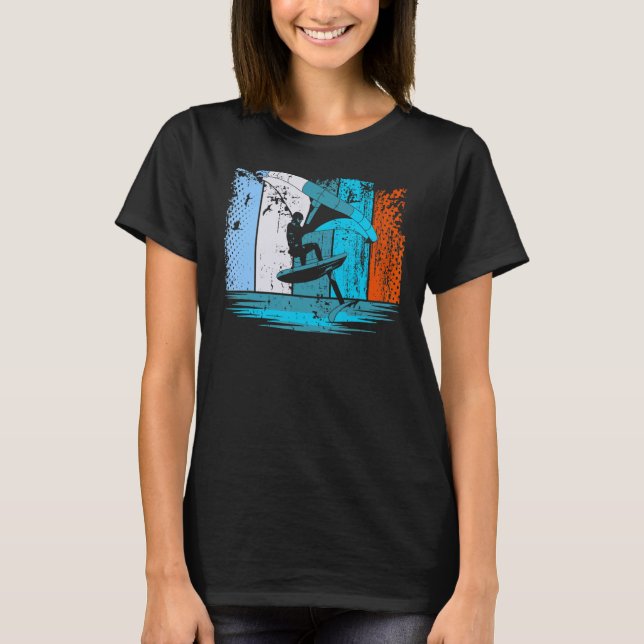Camiseta Ala ala de surf ala hidroala ala alas de surf (Anverso)