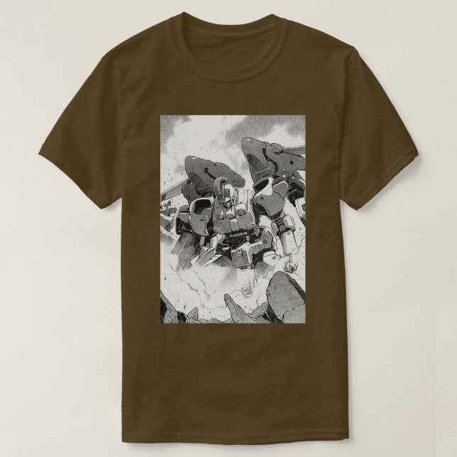 Camiseta Ala de Gundam Tallgeese (Diseño del anverso)