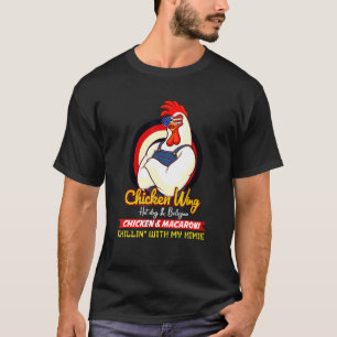 Camiseta Ala De Pollo Cocinada Ala De Pollo Perro Caliente